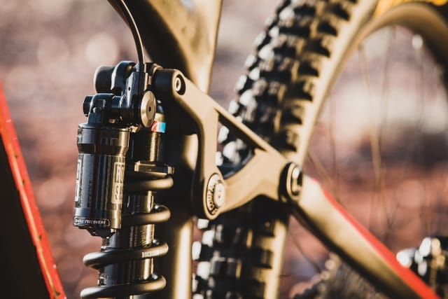 Beginners trail cycling 