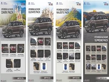 Hyundai Alcazar Accessory Packs Price 