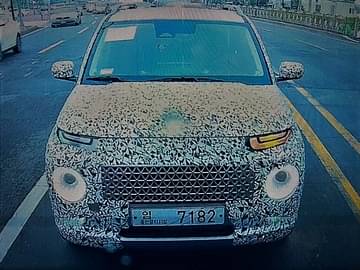 Hyundai AX1 Front Spy Shot