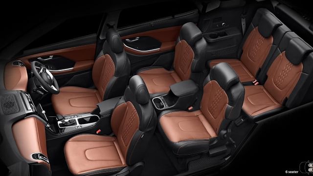 Hyundai Alcazar Interior Middle and Third Row