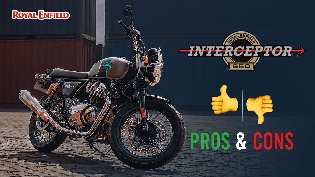 2021 Royal Enfield Interceptor 650 BS6 Pros and Cons; 5 Positives and 4 Negatives - Should You Buy It?