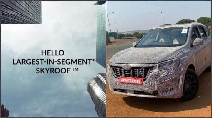 2021 Mahindra XUV700 To Feature The Largest Sunroof In The Segment