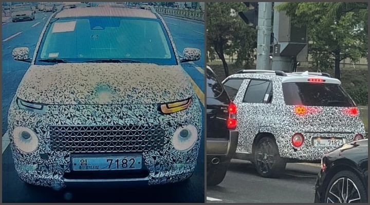 Tata HBX Rival Hyundai AX1 Spied In Production Form - Reveal Soon?
