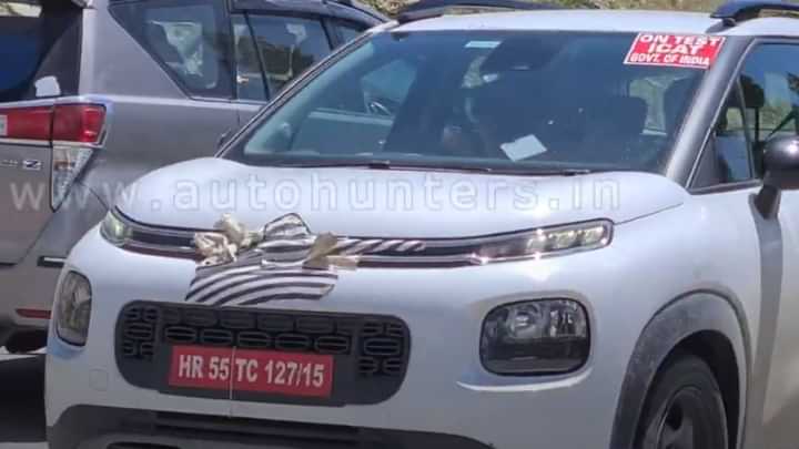 Citroen C3 Compact SUV Spied On Test In The Hills - India Launch Soon? [VIDEO]