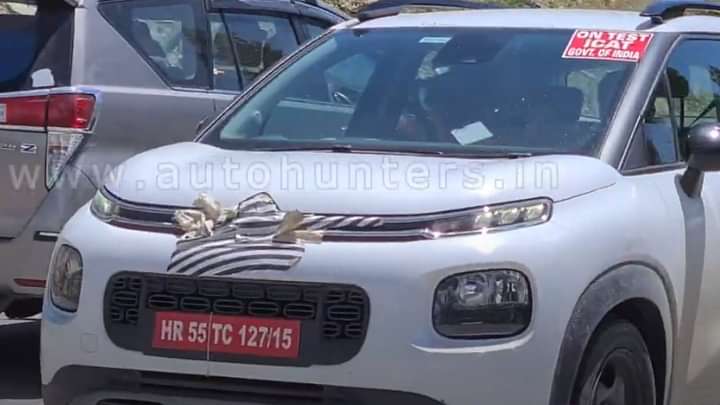 Citroen C3 Compact SUV Spied On Test In The Hills - India Launch Soon? [VIDEO]