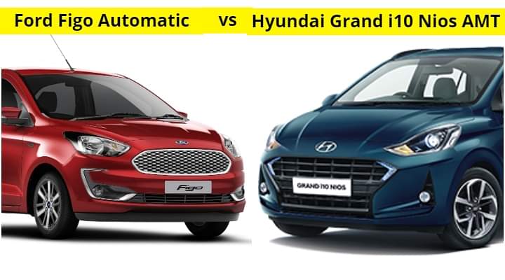 2021 Ford Figo Automatic vs Hyundai Grand i10 Nios AMT