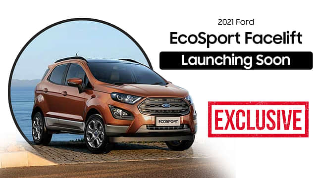 2021 Ford EcoSport Facelift to Launch This September - EXCLUSIVE