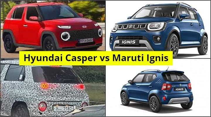 Hyundai Casper vs Maruti Ignis - The Battle Of Micro SUVs