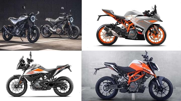 KTM, Husqvarna Bikes Prices Hiked For Fifth Time in 8 Months