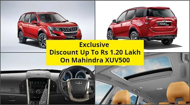 Mahindra XUV500 On Sale With Discounts Over Rs 1.2 Lakh - Full Info