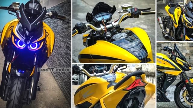 Bajaj Pulsar NS 200 Modified into Z1000