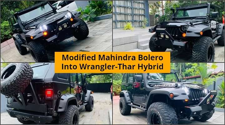 This Modified Mahindra Bolero is a Wrangler-Thar Hybrid - Yay Or Nay?