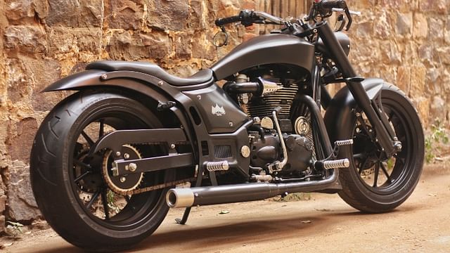 Modified Royal Enfield Bullet