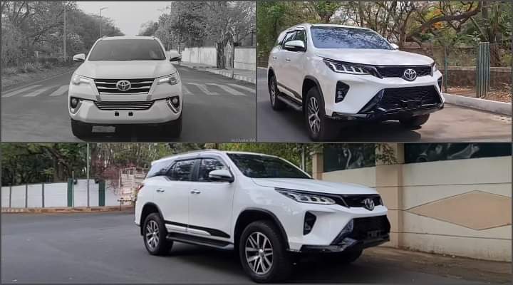 Old Toyota Fortuner Modified Into New Legender Edition - Video