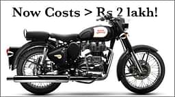 Royal Enfield Classic 350 Prices Surpass Rs 2 Lakh Mark