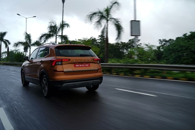 Skoda Kushaq Rear Profile