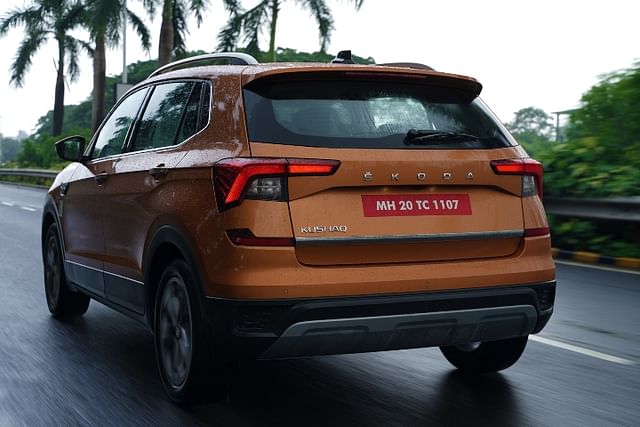 Skoda Kushaq Review Rear Profile