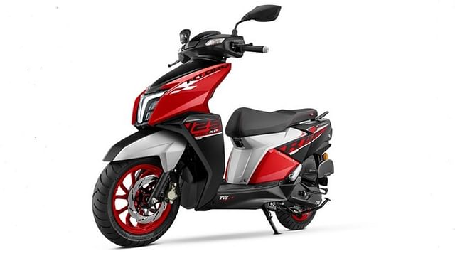TVS NTorq 125 Race XP Front Three Quarters