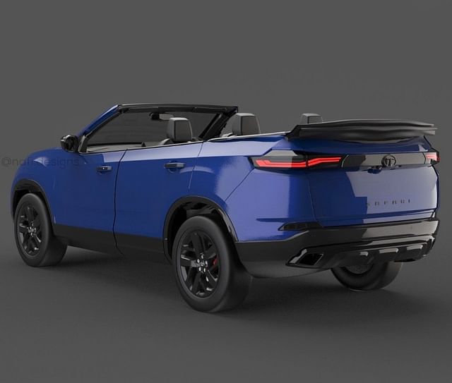 Tata Safari Convertible Rear Side