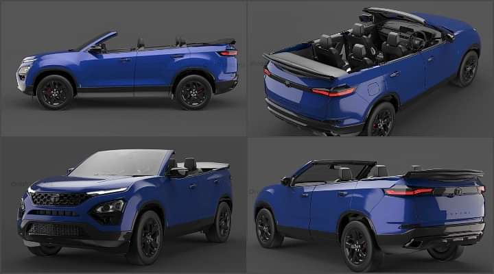 Tata Safari Convertible - This Is How The SUV Looks Like