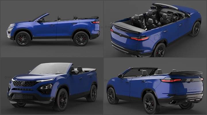 Tata Safari Convertible - This Is How The SUV Looks Like