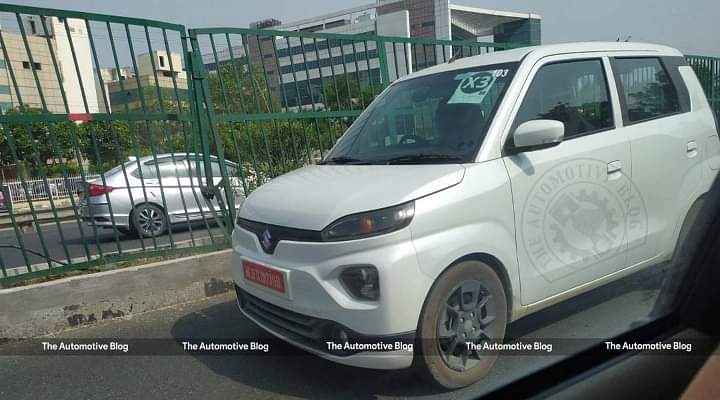 2021 Maruti WagonR EV Revealed In Clear Images