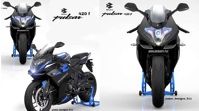 Check Out The Fully-Faired Bajaj Pulsar 220F in a New Avatar - Render Images