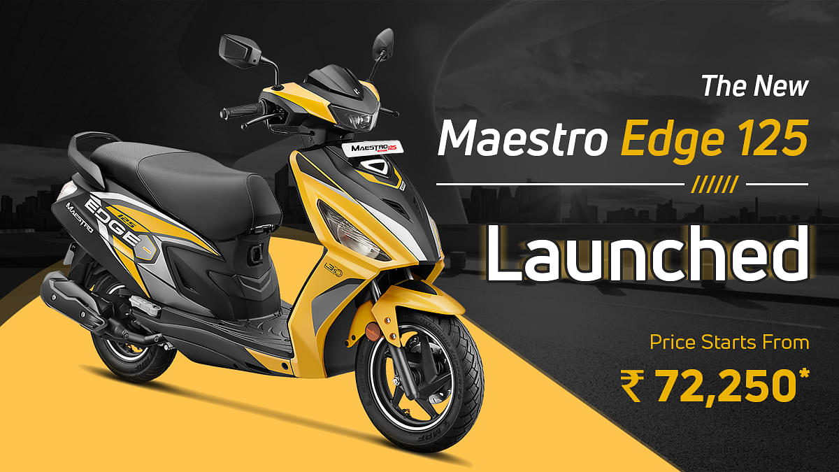 2021 Hero Maestro Edge 125 Launched - What's New?