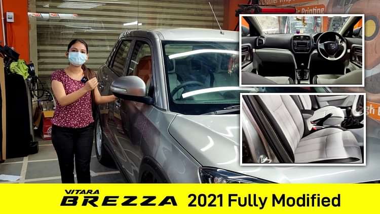 Maruti Brezza LXI Interior Modified to Look More Premium Than ZXI Model