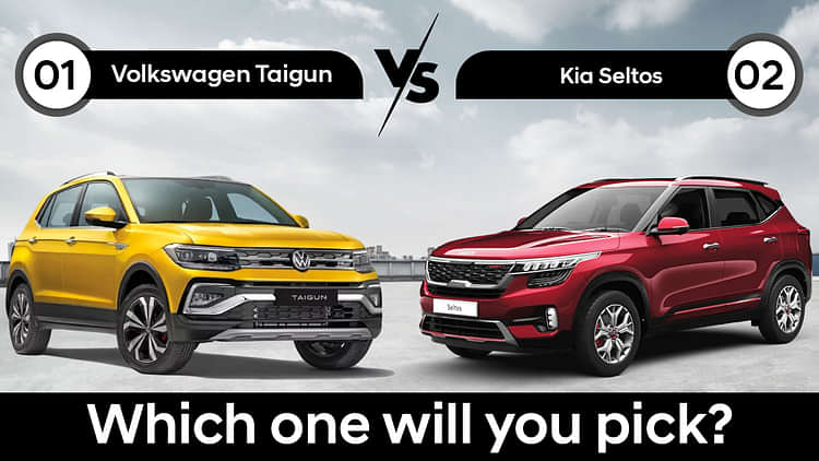 VW Taigun vs Kia Seltos - Features, Specs, Price Compared