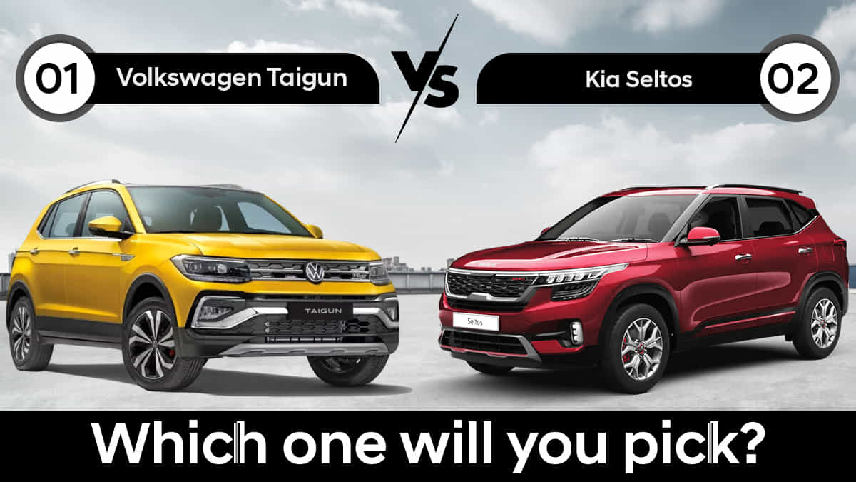 VW Taigun vs Kia Seltos - Features, Specs, Price Compared VW Taigun vs Kia Seltos - Features, Specs, Price Compared