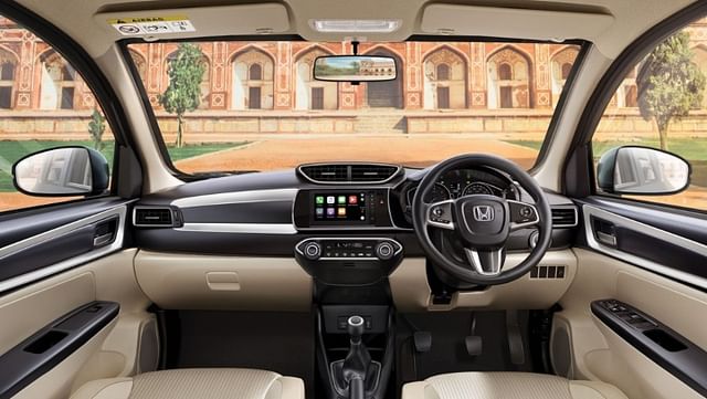 2021 Honda Amaze Facelift Dashboard