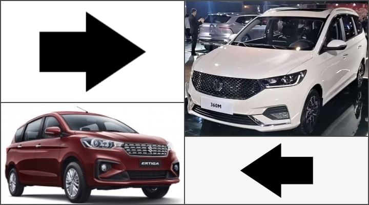 MG 360M vs Maruti Ertiga - Dimensions, Features, Specs Compared MG 360M vs Maruti Ertiga - Dimensions, Features, Specs Compared
