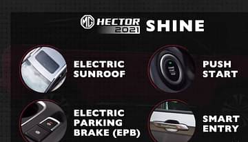 MG Hector Shine Features