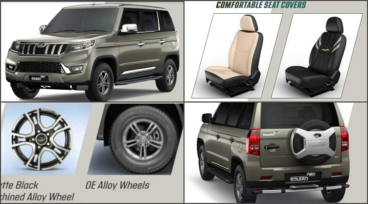 Mahindra Bolero Neo Accessories Prices and Details