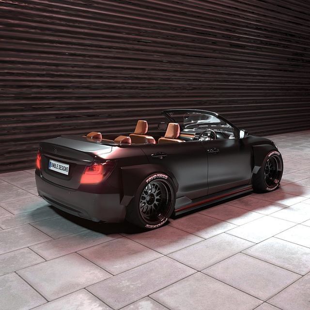 Maruti Dzire Convertible Rear Profile