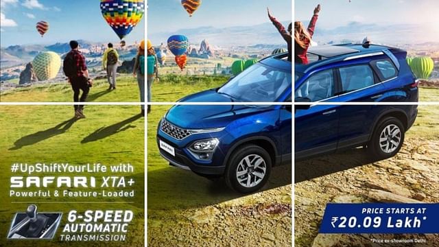 Tata Safari XTA+ Price