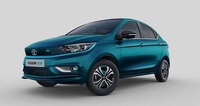 Tata Tigor EV Front Side Profile