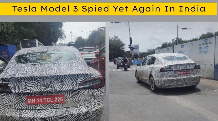 Tesla Model 3 Spied Yet Again In India: Here Is What We Know Tesla Model 3 Spied Yet Again In India: Here Is What We Know