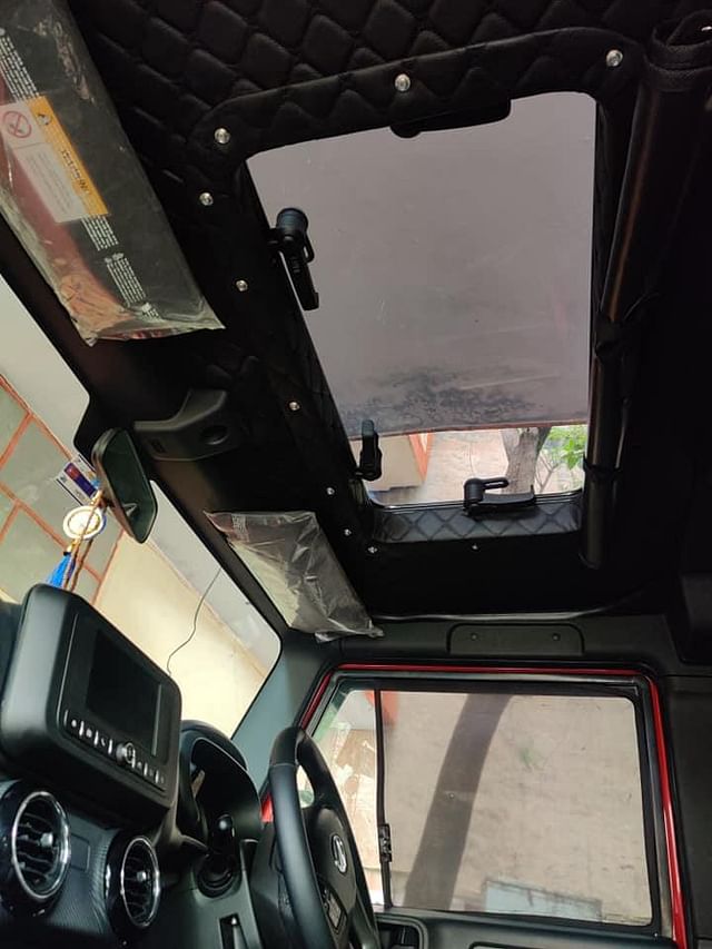 Mahindra Thar Softtop Modified Sunroof