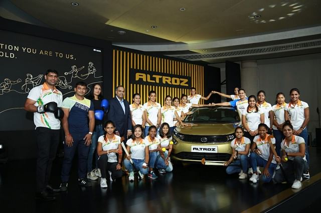 tata altroz gifted indian athletes tokyo olympics