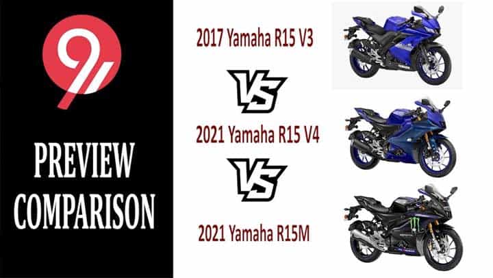 2017 Yamaha R15 V3 vs 2021 Yamaha R15 V4 vs 2021 Yamaha R15M 2017 Yamaha R15 V3 vs 2021 Yamaha R15 V4 vs 2021 Yamaha R15M