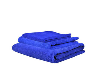 3 Microfiber Detailing Cloths, 16 x 16 inches