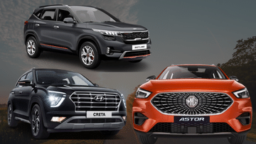 MG Astor vs Kia Seltos vs Hyundai Creta Comparison