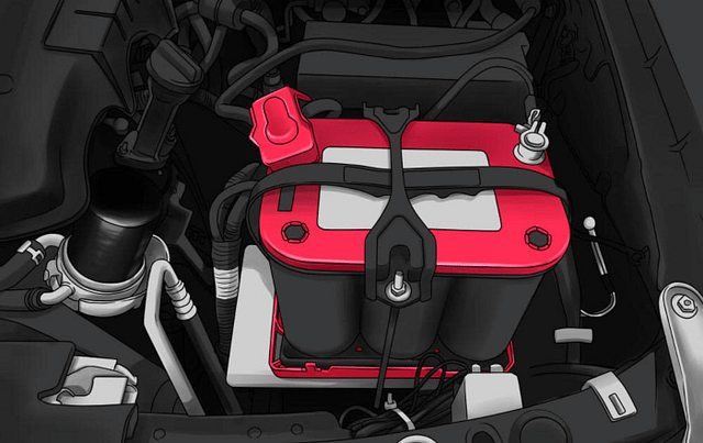 battery of a car