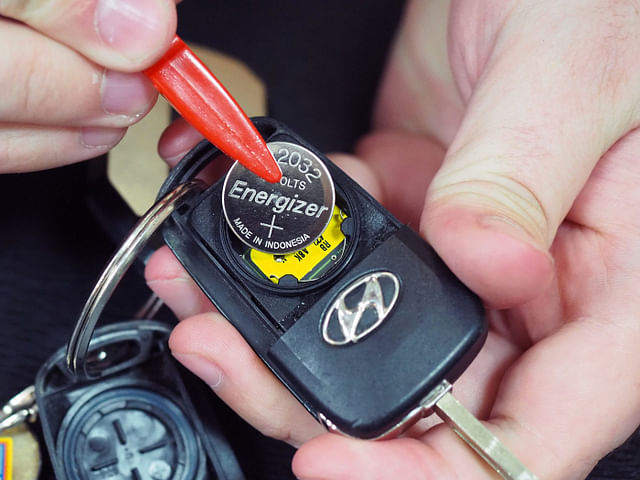 keyless remote battery