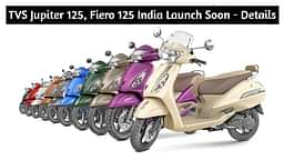 TVS Fiero 125, Jupiter 125 India Launch Soon - Check Out All The Details