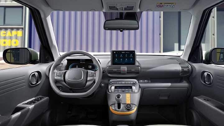 Hyundai Casper Interior Images Reveal Practical Side of Funky Micro-SUV