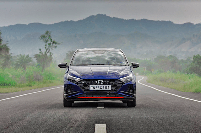 hyundai i20 n line review front image