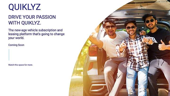 Mahindra Enters Car Leasing & Subscription Market Under Quiklyz Brand